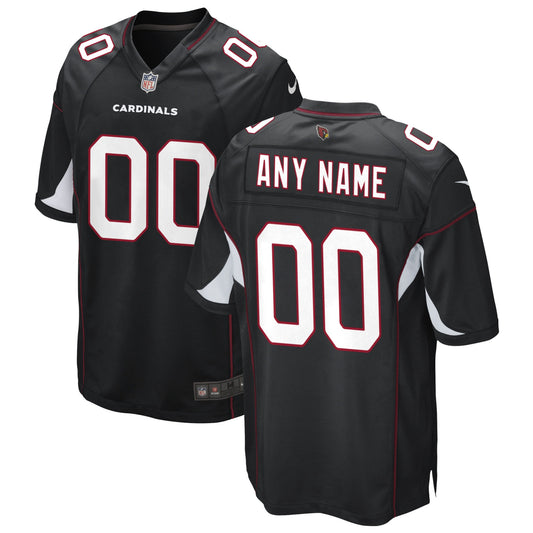 Arizona Cardinals Nike Alternate Custom Game Jersey - Black